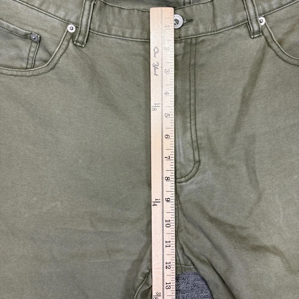 Taylor Stitch Democratic Foundation Pant Mens 38 Olive Organic Cotton Chino